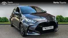 Grey Used 2022 Toyota Yaris Hybrid Design Hatchback | £15,601 (Fair price)