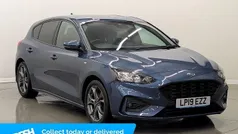 Blue Used 2019 Ford Focus ST-Line Hatchback | £9,490 (Fair price)