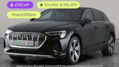 Black Used 2022 Audi e-tron S-Line SUV | £19,718 (Fair price)