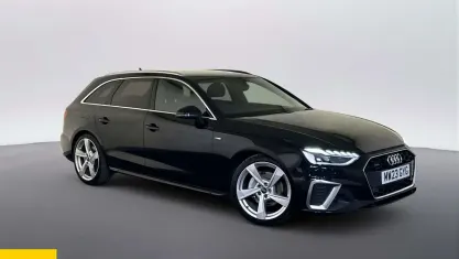 Used Audi A4 S-Line 204 HP (150 kW) 2023 Black Estate