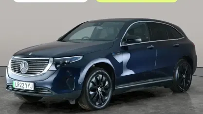 Used Mercedes EQC400 300 kW (408 HP) 2022 Blue SUV