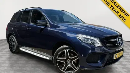 Used Mercedes GLE350 AMG 258 HP (189 kW) 2018 Blue SUV