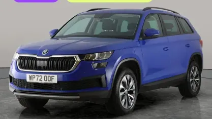 Used Skoda Kodiaq SE Drive 150 HP (110 kW) 2022 Blue SUV