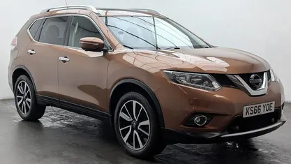 Orange Used 2016 Nissan X-Trail N-TEC SUV | £11,650 (Fair price)