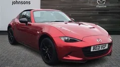 Red Used 2021 Mazda MX5 Cabriolet | £16,736 (Fair price)
