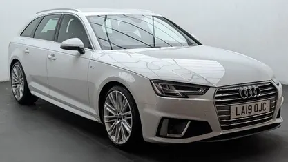 White Used 2019 Audi A4 S-Line Estate | £16,950 (Super price)