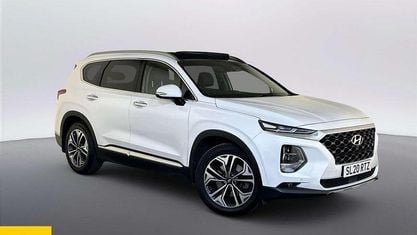 Usado Hyundai Santa Fe Premium SE 200 HP (147 kW) 2020 Branco SUV
