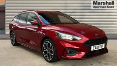 Red Used 2019 Ford Focus ST-Line X Estate | £14,390 (Fair price)