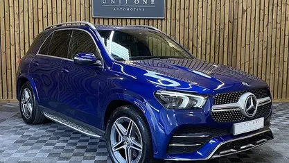 Used Mercedes GLE300 AMG Line Premium 245 HP (180 kW) 2020 Blue Estate