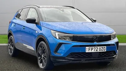Used Vauxhall Grandland X GS Line 131 HP (96 kW) 2022 Blue SUV