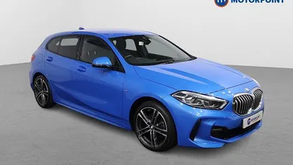 Used BMW 118 M Sport 136 HP (100 kW) 2023 Blue Hatchback