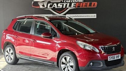 Used Peugeot 2008 Active 100 HP (73 kW) 2016 Red SUV