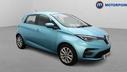 Usado Renault Zoe Iconic 80 kW (109 HP) 2021 Azul Citadino