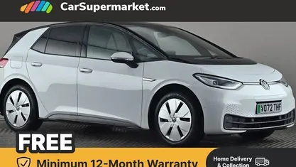 Used VW ID.3 Pro Performance 150 kW (204 HP) 2022 White Hatchback