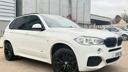 Used BMW X5 M Sport 258 HP (189 kW) 2015 White SUV