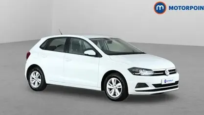Used VW Polo SE 65 HP (47 kW) 2019 White Hatchback