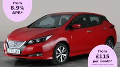 Red Used 2021 Nissan Leaf Acenta Hatchback | £9,199 (Good price)