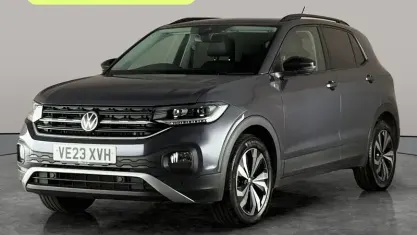 Used VW T-Cross Black Edition 110 HP (80 kW) 2023 Grey SUV