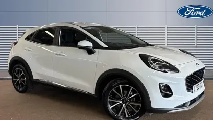 Used Ford Puma Titanium 125 HP (91 kW) 2023 White SUV