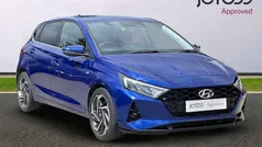 Blue Used 2021 Hyundai i20 Premium Hatchback | £14,217 (Fair price)