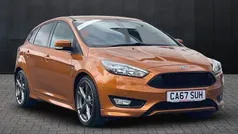 Orange Used 2017 Ford Focus ST-Line X Hatchback | £7,663 (Fair price)