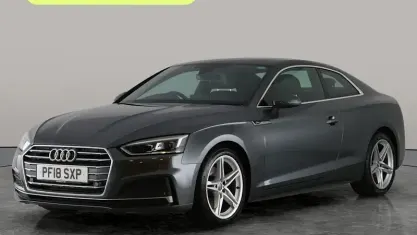 Used Audi A5 S-Line 190 HP (139 kW) 2018 Grey Coupe
