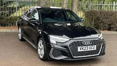 Black Used 2023 Audi A3 S-Line Sedan | £20,990 (Fair price)