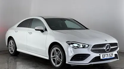 Used Mercedes CLA250e AMG Line Premium 218 HP (160 kW) 2022 White Sedan