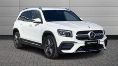 Polar white Used 2021 Mercedes GLB220 AMG Line Premium SUV | £30,750 (Fair price)
