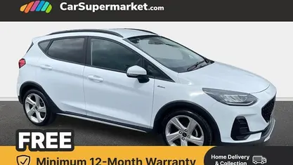 Used Ford Fiesta Active 125 HP (91 kW) 2022 White Hatchback