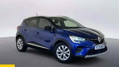 Used Renault Captur Iconic 101 HP (74 kW) 2020 Blue SUV