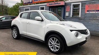 Begagnad Nissan Juke Acenta 117 HK (86 kW) 2013 Vit SUV