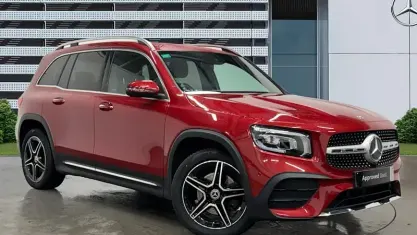 Gebraucht Mercedes GLB200 AMG Line Premium 163 PS (119 kW) 2022 Rot SUV