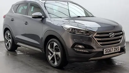 Grey Used 2017 Hyundai Tucson Premium SUV | £11,050 (Fair price)