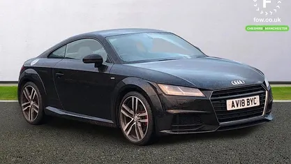 Black Used 2018 Audi TT S-Line Coupe | £15,599 (Fair price)