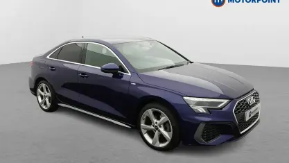 Used Audi A3 S-Line 150 HP (110 kW) 2023 Blue Sedan