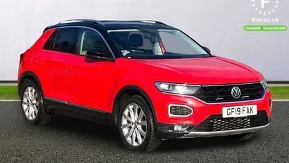 Red Used 2019 VW T-Roc SEL SUV | £15,699 (Fair price)