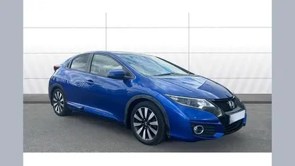 Used Honda Civic SR 142 HP (104 kW) 2016 Blue Hatchback