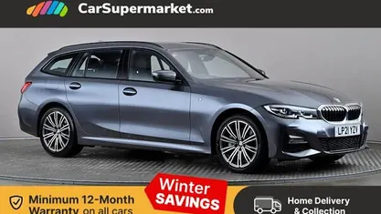 Grey Used 2021 BMW 330e M Sport Estate | £16,197 (Fair price)