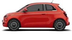 New 2025 Fiat 500e Red Hatchback | £27,535
