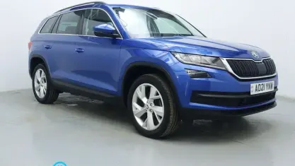Used Skoda Kodiaq SE L 150 HP (110 kW) 2021 Blue SUV