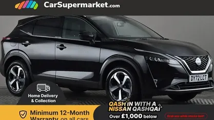 Black Used 2022 Nissan Qashqai N-Connecta SUV | £15,697 (Fair price)