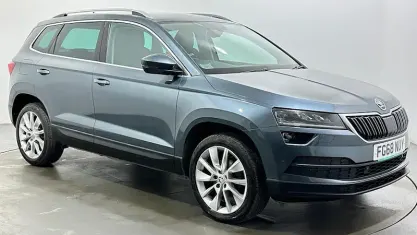 Used Skoda Karoq SE L 150 HP (110 kW) 2018 Grey SUV