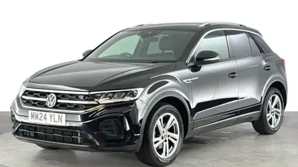 Used VW T-Roc R-line 150 HP (110 kW) 2024 Black SUV