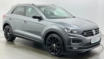 Used VW T-Roc R-line 150 HP (110 kW) 2019 Grey SUV