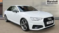 White Used 2019 Audi A4 Black Edition Sedan | £17,990 (Fair price)