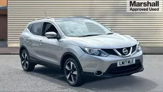 Silver Used 2017 Nissan Qashqai N-Connecta SUV | £10,790 (Good price)