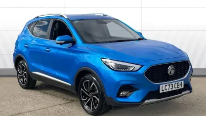 Used MG ZS Exclusive 106 HP (77 kW) 2024 Blue SUV