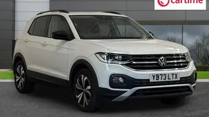 Used VW T-Cross Black Edition 115 HP (84 kW) 2024 White SUV
