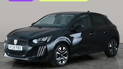 Used Peugeot 208 Allure 101 HP (74 kW) 2024 Black Hatchback